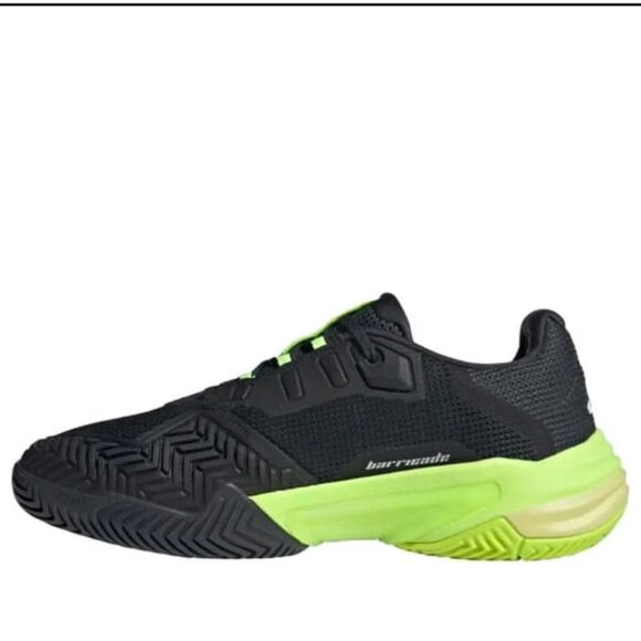 Adidas Barricade 13 Tennis Shoes Black/Yellow Men\'s Size 11.5 New main image 4